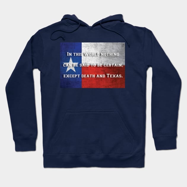 Death and Texas Hoodie by pasnthroo